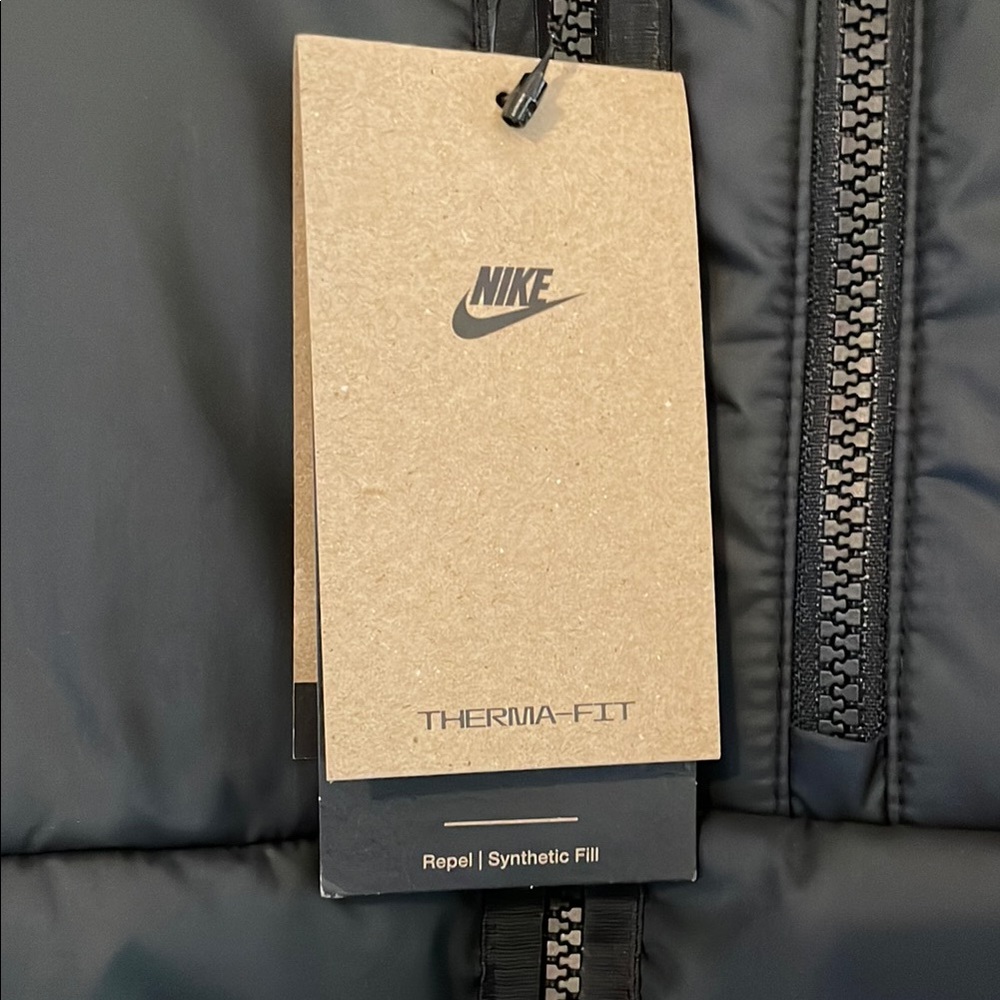 Nike 901 Black Puffer Jacket with Hood‎ size small - Picture 3 of 13